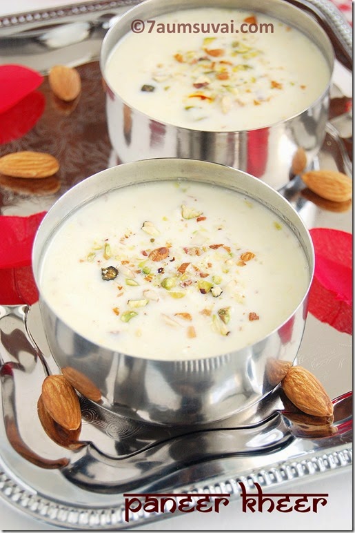 Paneer kheer pic 2