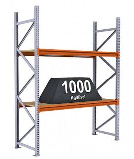 HEAVY DUTY INDUSTRIAL METAL SHELVING