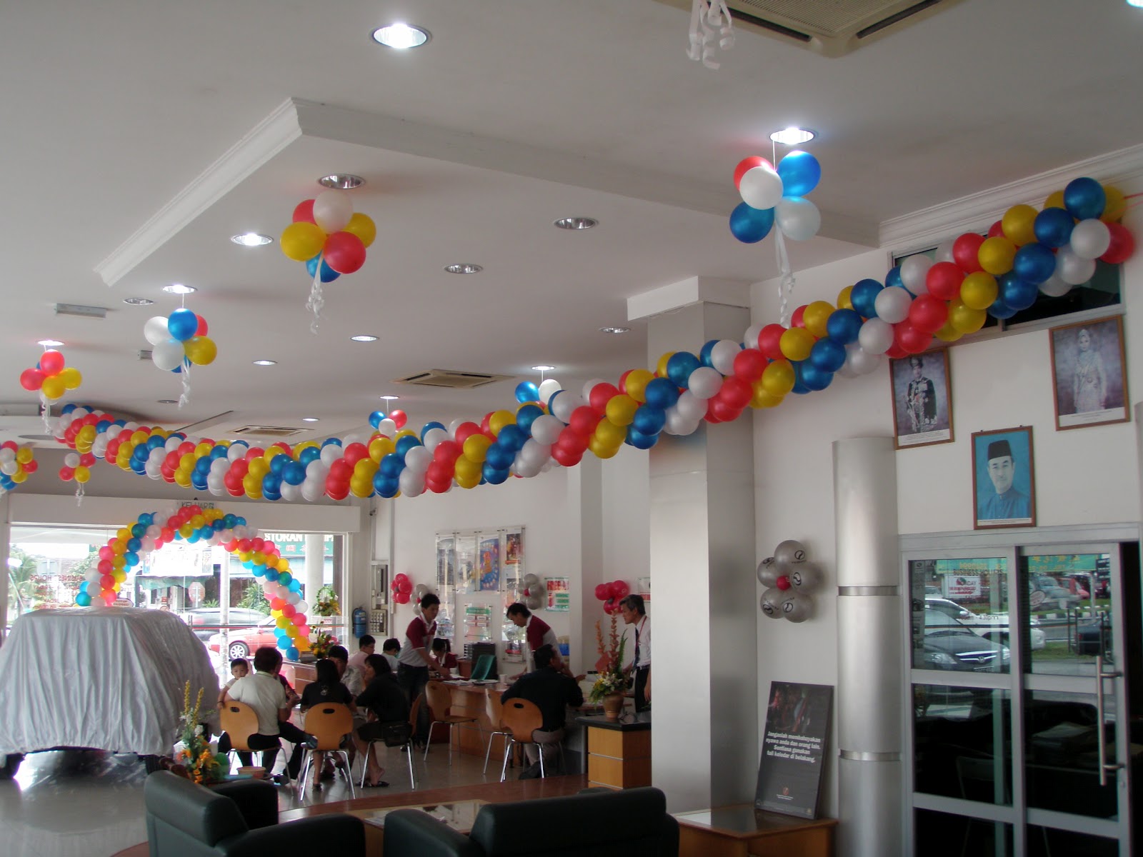 Kinkballoon Balloon Decoration: Perodua Jalan Kampar, Ipoh