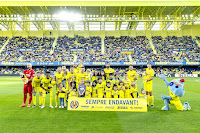 VILLARREAL C. F. Temporada 2022-23. Pepe Reina, Yeremi Pino, Samu Chukwueze, Kiko Femenía, Álex Baena, Gerard Moreno, Étienne Capoue, Alberto Moreno, Raúl Albiol, Dani Parejo y Pau Torres. VILLARREAL C. F. 2 VALENCIA C. F. 1 Sábado 31/12/2022, 16:15 horas. Campeonato de Liga de 1ª División, jornada 15. Villarreal, estadio de La Cerámica: 19.247 espectadores. GOLES: ⚽0-1: 21’, Edinson Cavani. ⚽1-1: 45’, Samu Chukwueze. ⚽88’, Juan Foyth.