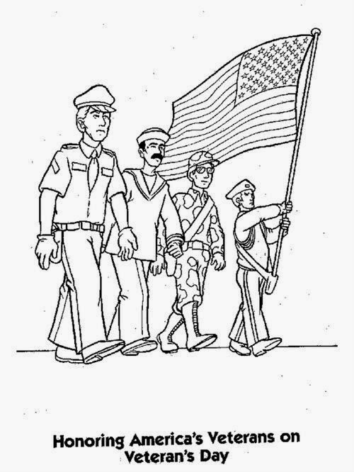 Free Veterans Day Images To Color