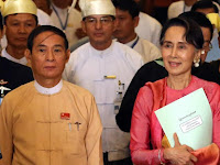 Myanmar Committee of parliamentarians announces acting ministers.