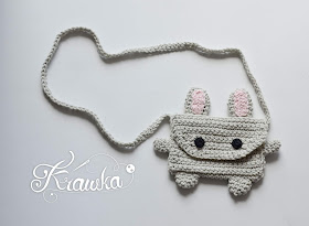 Krawka: Bunny bag - free pattern, cute summer project pattern by Krawka