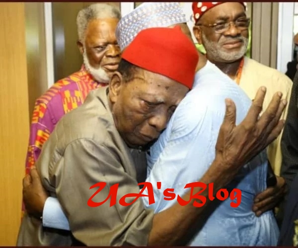 ‘I will not die until you become president’ – Prof Ben Nwabueze tells Atiku