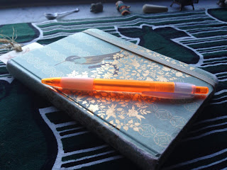 journal and pen