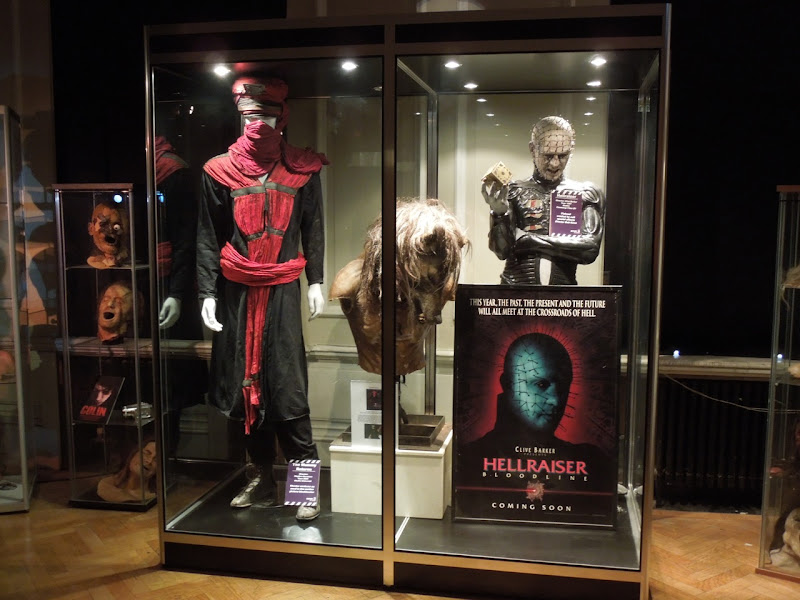 Fantasy horror movie costume display