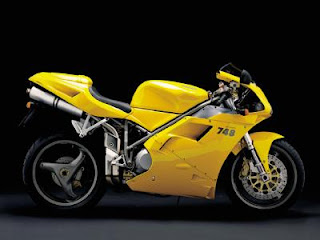 Motorcycle Ducati 748 Sport Edition Yellow Bodykit