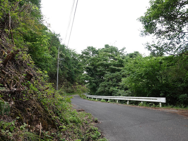 鳥取県西伯郡南部町上中谷　林道上中谷線