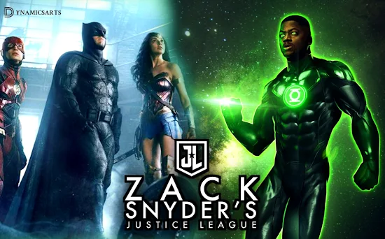 Justice League Offical Green Lantern's concept for SnyderCut