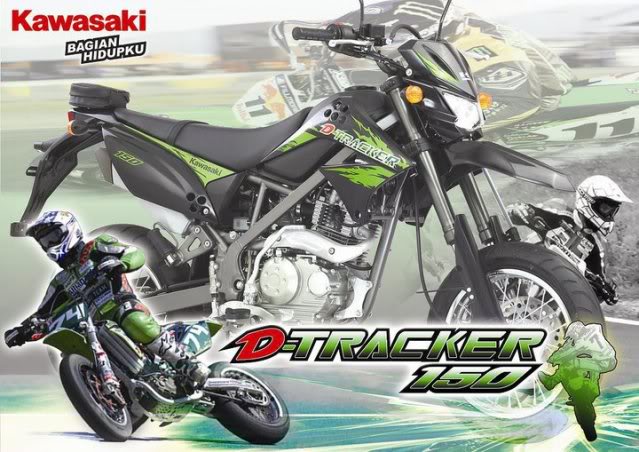 Koleksi Gambar Dan Cara Modifikasi Motor Trail Kawasaki 