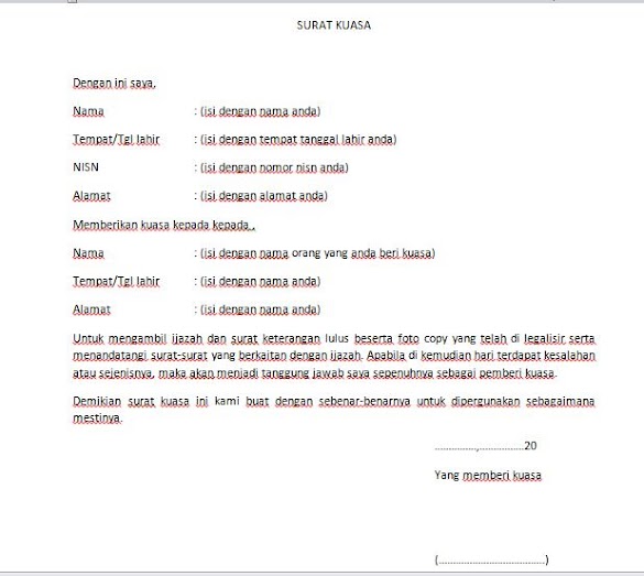 Contoh Surat Kuasa Pengambilan Ijazah Di Tempat Kerja / 14 Contoh Surat Kuasa Khusus Pengambilan Bpkb Ijazah Uang Gaji Paspor Dll File Doc Sharingkali Com / Apakah anda mencari contoh surat kuasa pengambilan ijazah?
