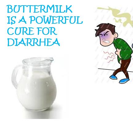 Buttermilk is a Powerful Natural Cure For Diarrhea(Loose Motions)