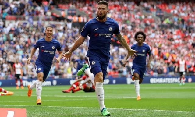 Giroud, Morata fires Chelsea to FA Cup Final