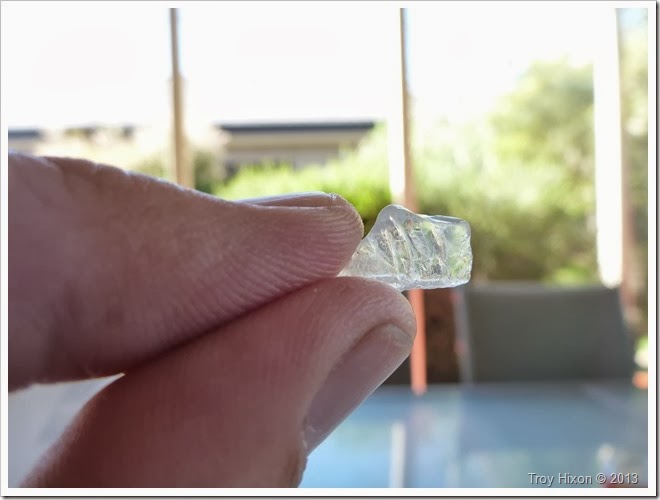 Topaz sliver