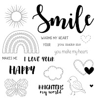 #CTMHVandra, Colour Dare Challenge, stencils, blending, desert rose, rosemary, Sundance, thank you, operation smile, D2190 Your Smile, hearts, cardmaking, circles, thin cuts,