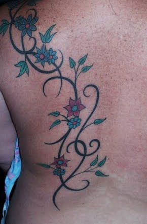 Rose Vine Tattoos