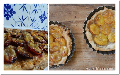 Collage tartes