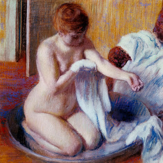 19th century bathing without running water