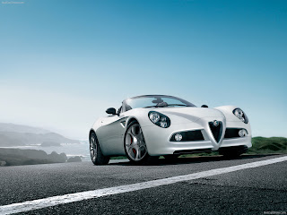 Alfa Romeo 8C Spider 2009 Wallpaper