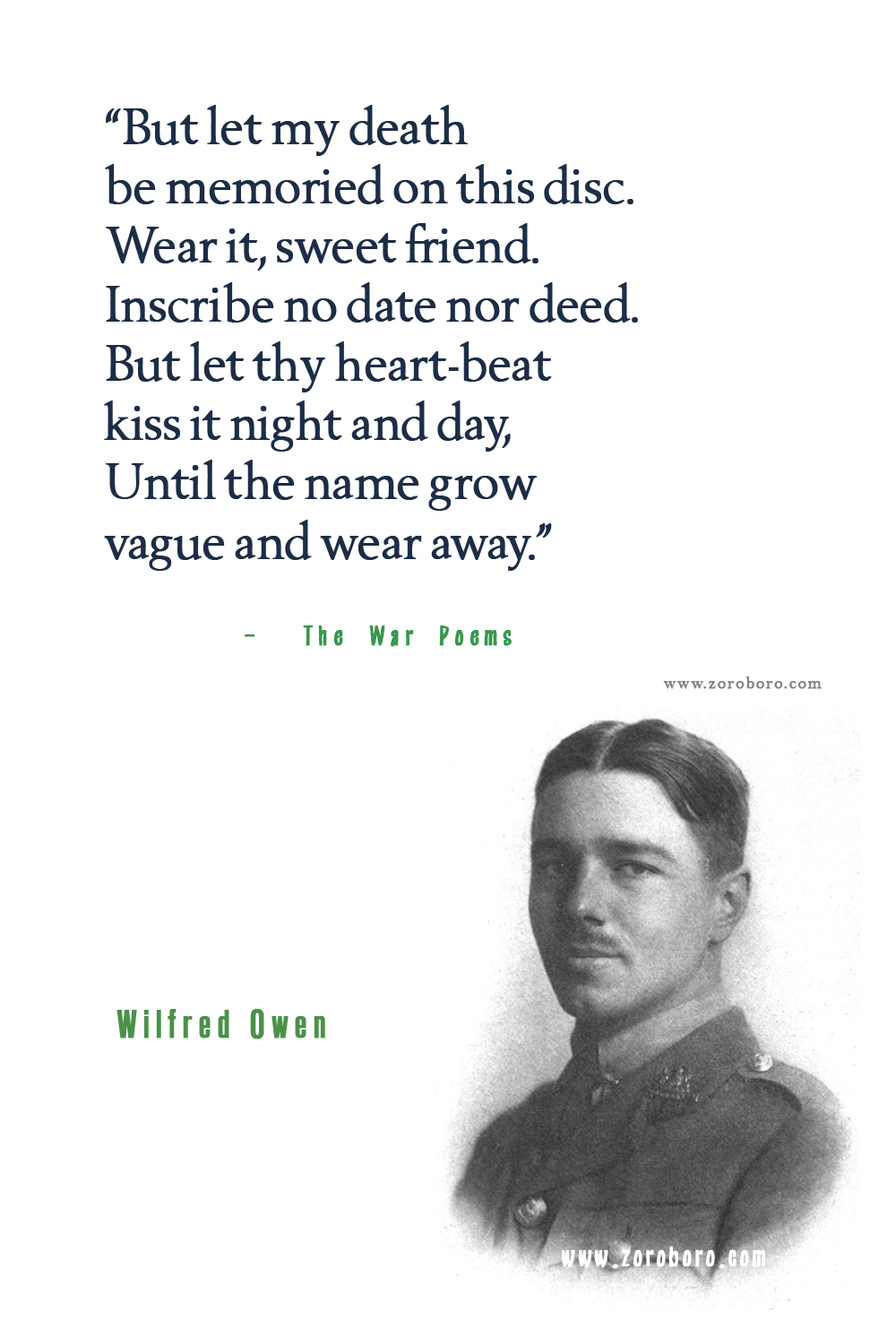 Wilfred Owen Quotes, Wilfred Owen Poet, Wilfred Owen Poetry, Wilfred Owen Poems, Wilfred Owen Books Quotes, Wilfred Owen.