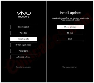 Flash Vivo PD1930F Recovery Mode