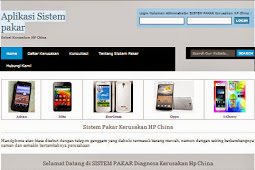 Sistem Pakar Kerusakan HP