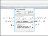 Aplikasi Quran in Ms Word Ver.2.2 dan Cara Penggunaannya