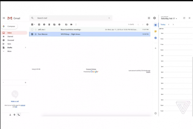  Wajah Baru Gmail sehabis di perbaruhi Google Bakal Begini Tampilan Baru Gmail Setelah dirombak Google