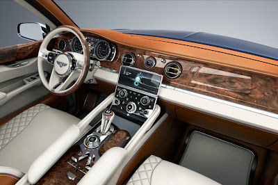 Bentley SUV - interior