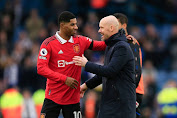 Dear Ten Hag, Rashford Nggak Nyaman Main di Posisi Ini