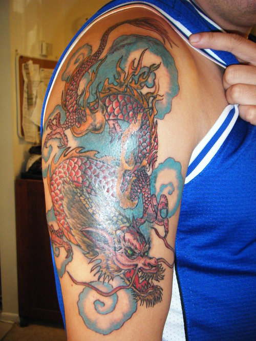 Sleeve Tattoo-dragon Sleeve Tattoo