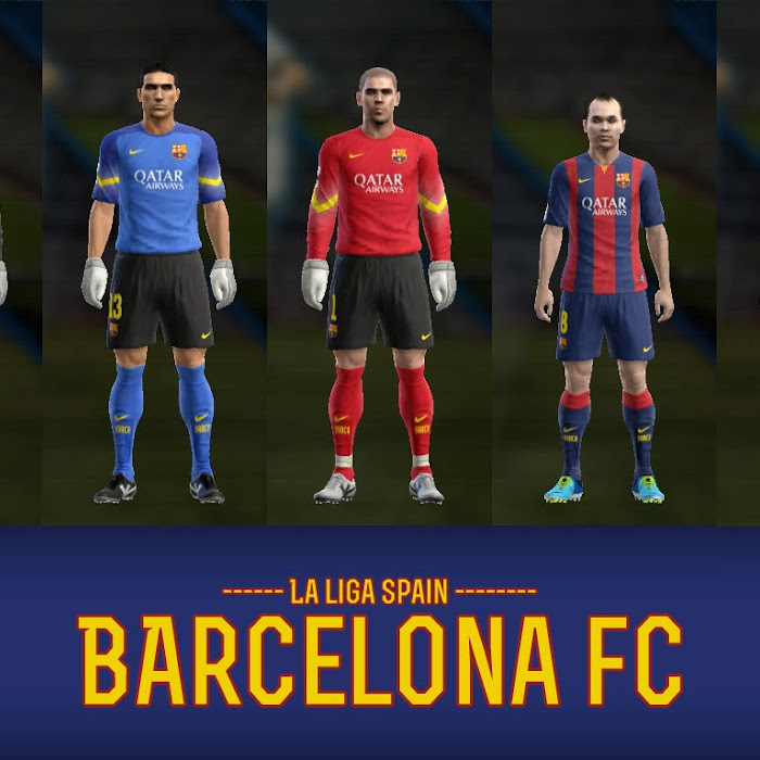 Barcelona 14/15 Kits 