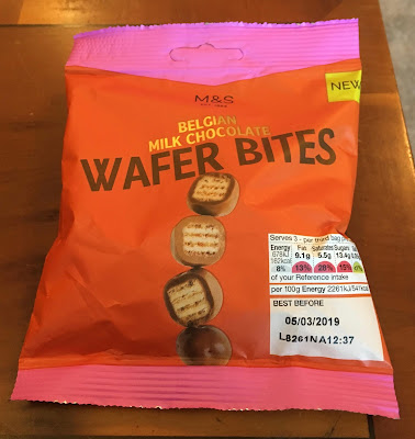 Belgian Milk Chocolate Wafer Bites (M&S)