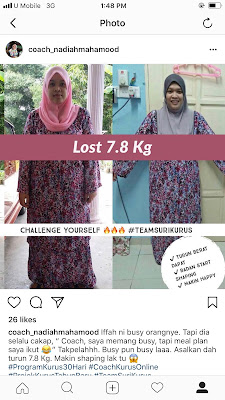 Testimoni Kurus dengan Herbalife 