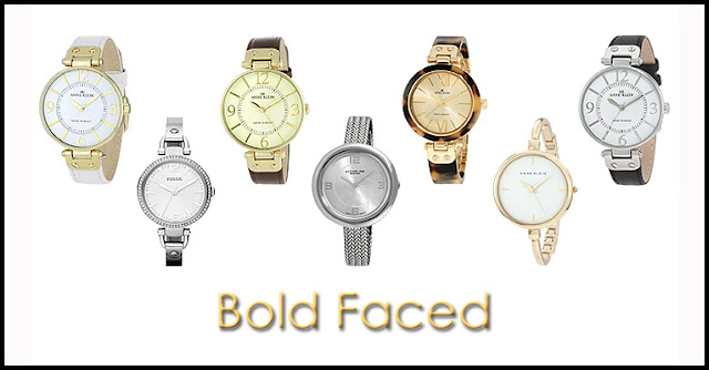 Bold Faced Watches