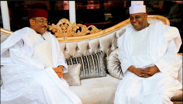 Atiku Abubakar and Alh Albade Abouba 