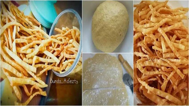 Resep Membuat Stik Bawang Keju Yang Enak, Renyah dan Gurih by Bunda Adiezty