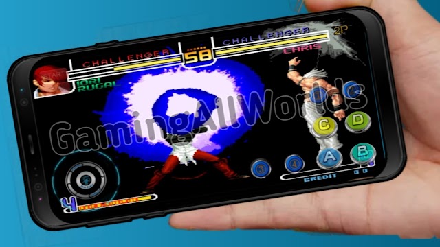 The king of fighters 2002 Iori blue Game Android 