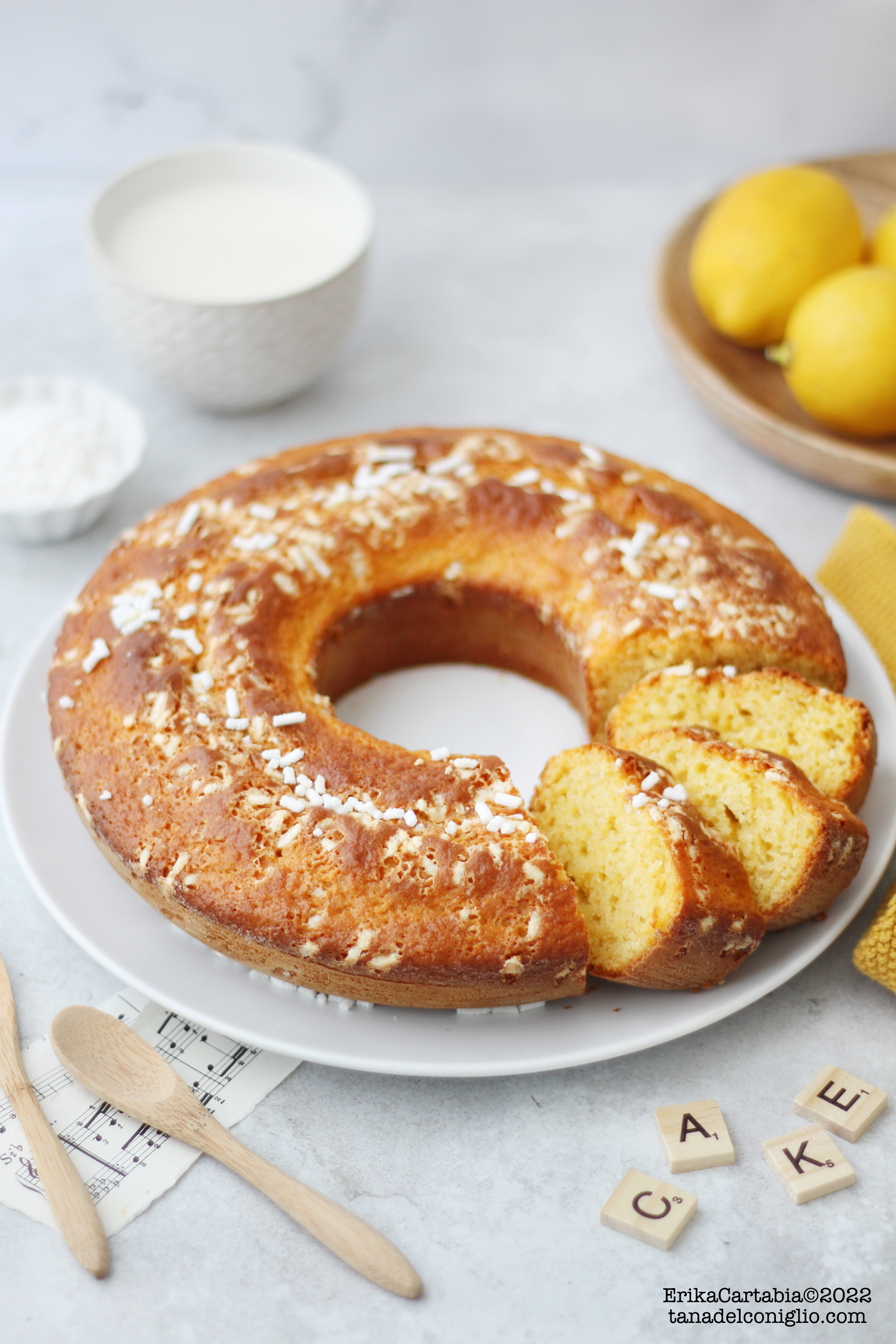 Ciambella alla panna  La tana del coniglio