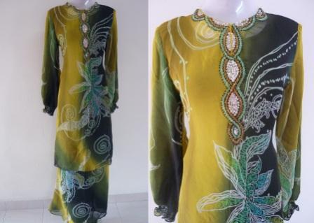 cantikblouse BAJU KURUNG MODEN CORAK BATIK  MAYA PROMOTION 