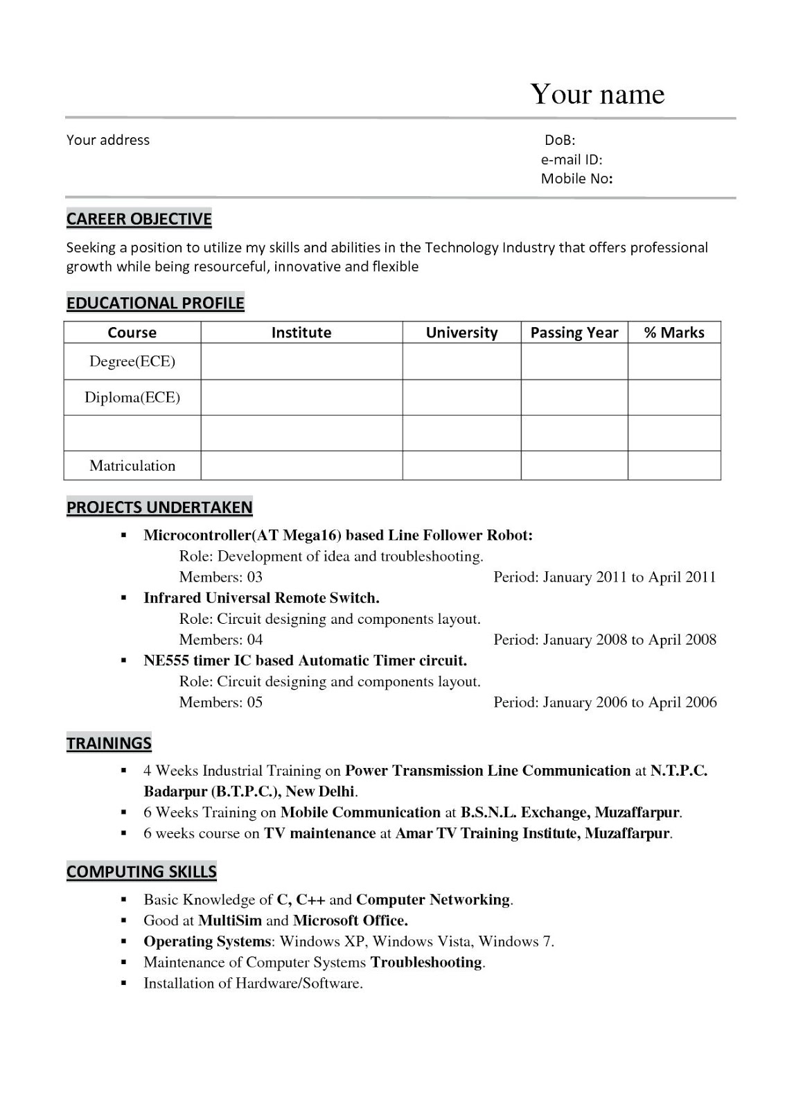 Mechanical Engineering CV Format, mechanical engineering cv format for fresher pdf, mechanical engineering cv format word, mechanical engineering cv format for fresher, mechanical engineering cv format, Mechanical Engineering CV Format 2019