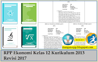 RPP Ekonomi Kelas 12 Kurikulum 2013 Revisi 2017