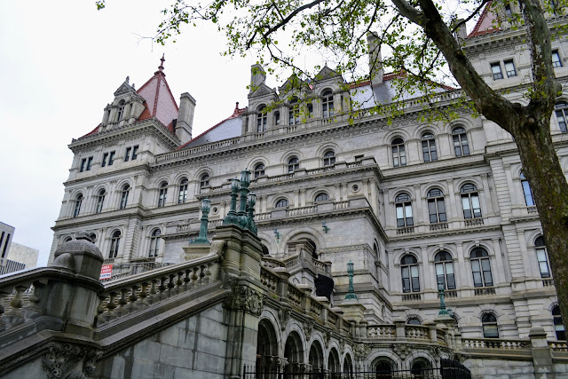 Капітолій штату Нью-Йорк, Олбані, Нью-Йорк, США (New York State Capitol, Albany, NY, USA)