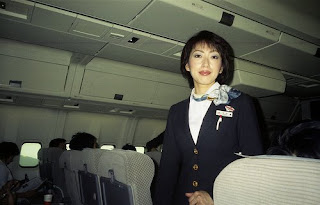 japan airlines stewardess