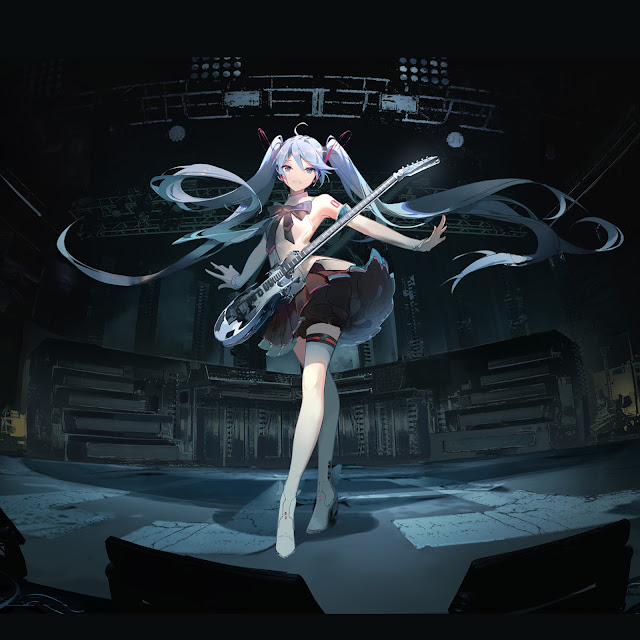 Hatsune Miku Vocaloid Anime Girl