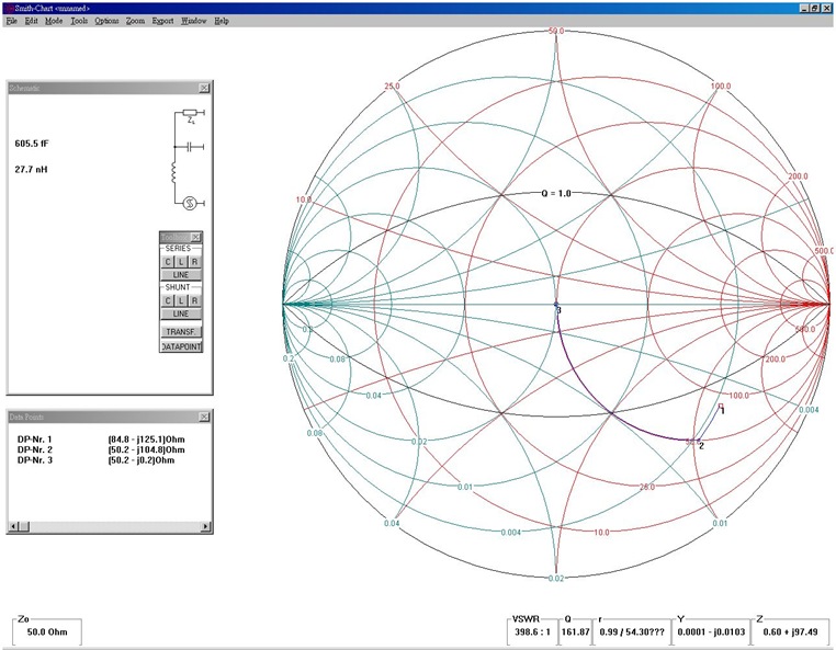 smith tutorial 2 - LPF matching