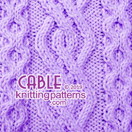 Knitted Cables. Free pattern #cableknitting