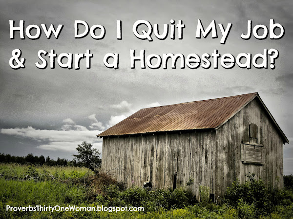 How Do I Quit My Job & Start a Homestead?