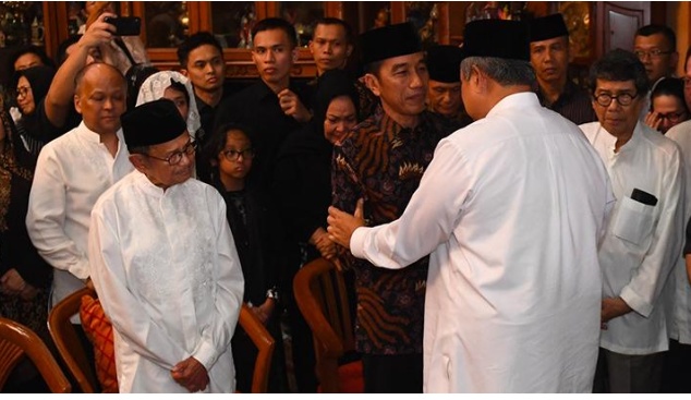 SBY Dukung Jokowi Ajak Masyarakat Dukung Pemerintahan Bersama KH.Ma'ruf Amin
