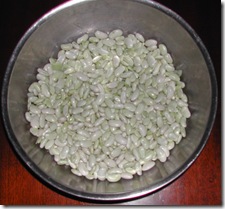 Green beans for eating